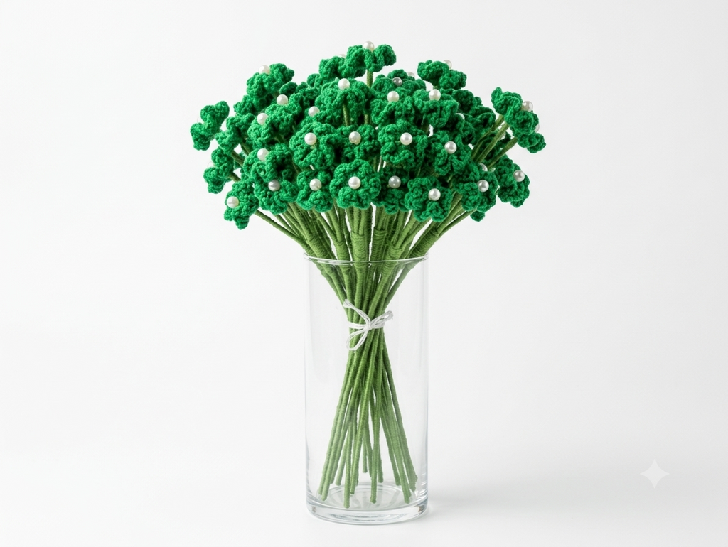 Artificial Baby's Breath Filler Flowers - Purple (Bunch)